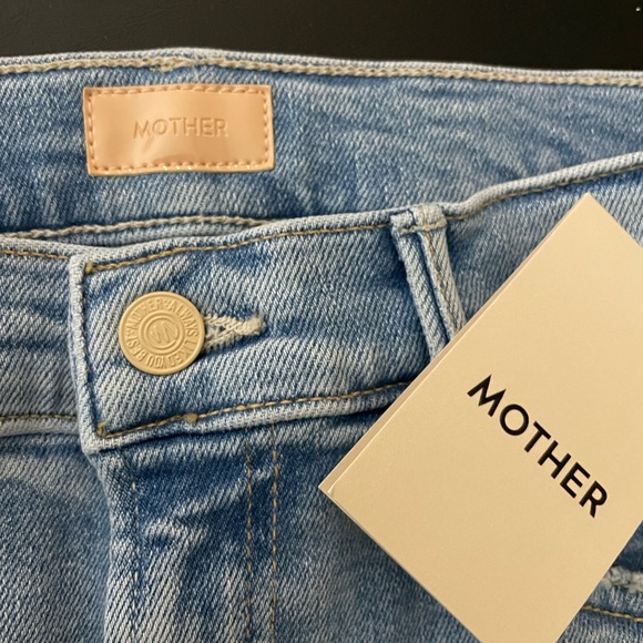 NWT MOTHER jeans Insider Crop Step Frey Limited Edition Wash Size 27 - Picture 11 of 16